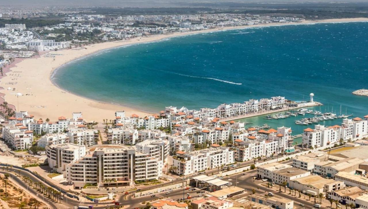Luxury Apartment 105Sqm Terrace Seafront Wifi Unlimited Agadir Ngoại thất bức ảnh